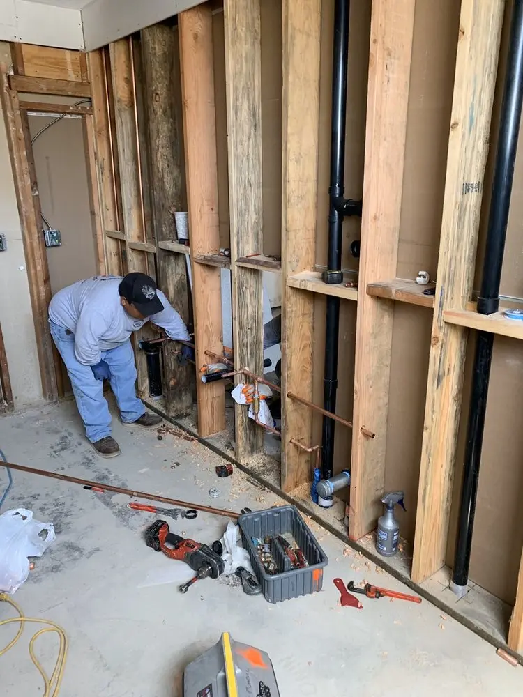 Commercial rough-in plumbing for Trenchless Sewer Repair in Lake Pointe